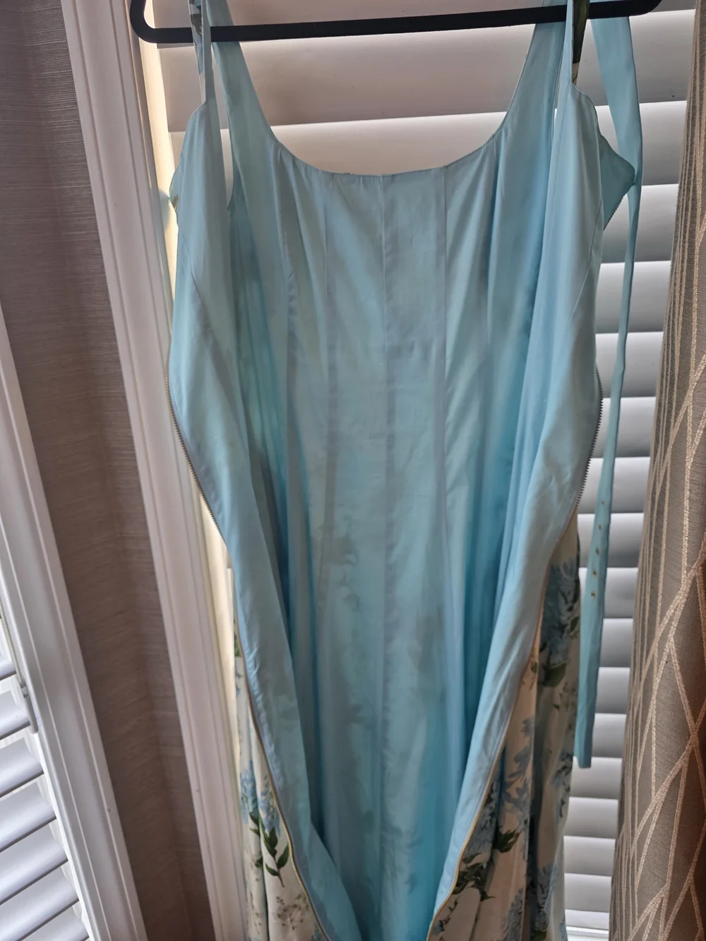 Mestiza Light Blue Floral Midi Sundress - Picture 4 of 4